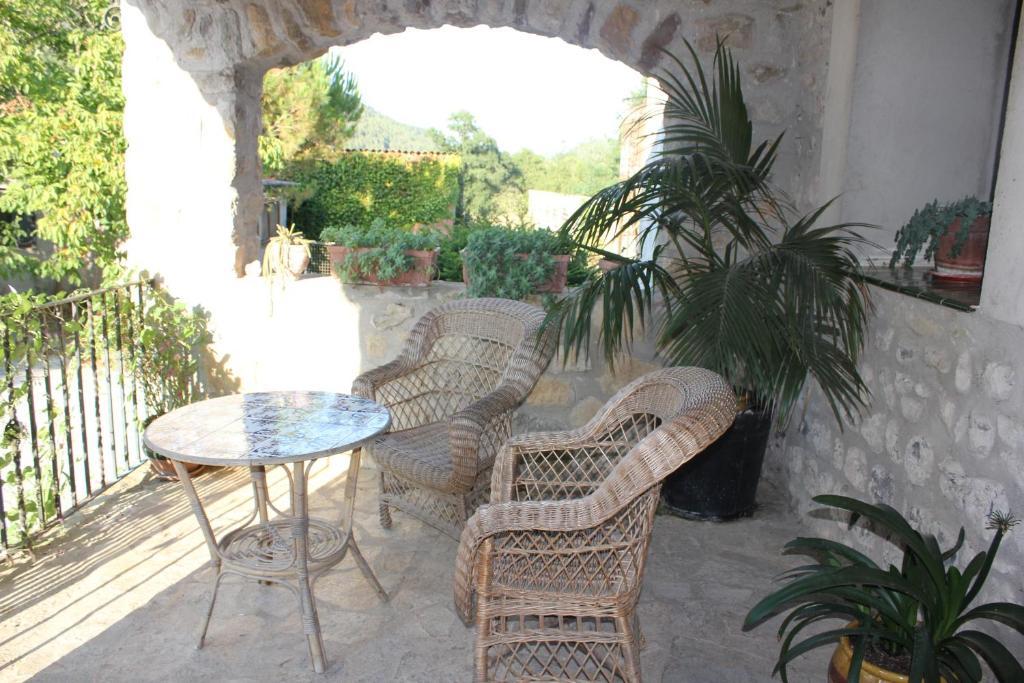 Can Carreras Albanya Exterior foto
